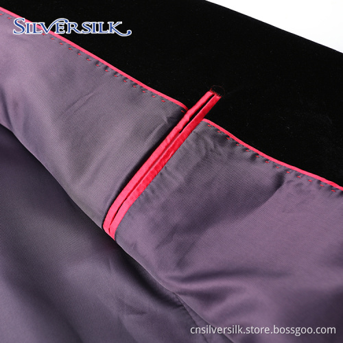 Velour Herrenanzüge Lila Herren Blazer Partymode